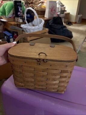 Longaberger 1984 Medium Picnic Basket